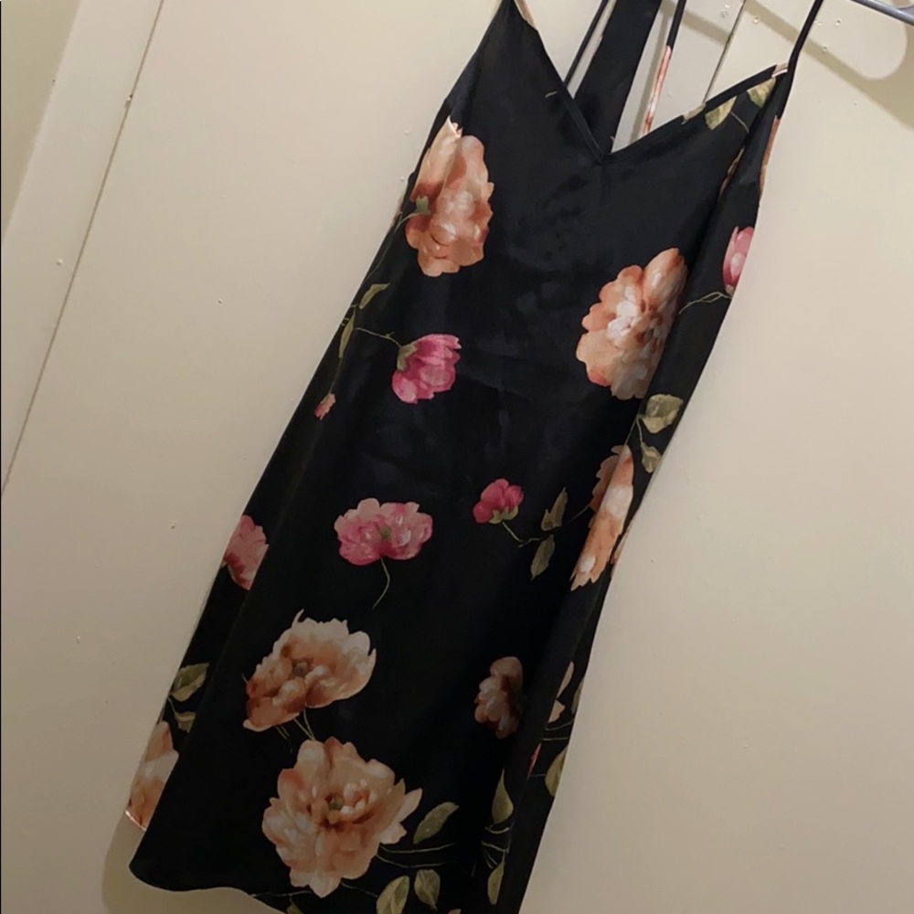 Silk sleepwear floral